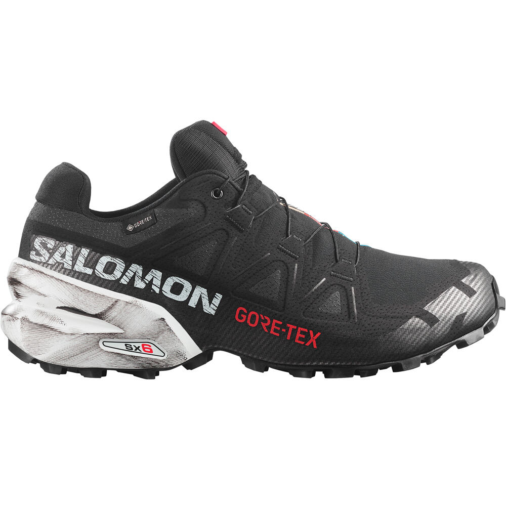 Salomon zapatillas trail hombre SPEEDCROSS 6 GTX 20 YEARS lateral exterior