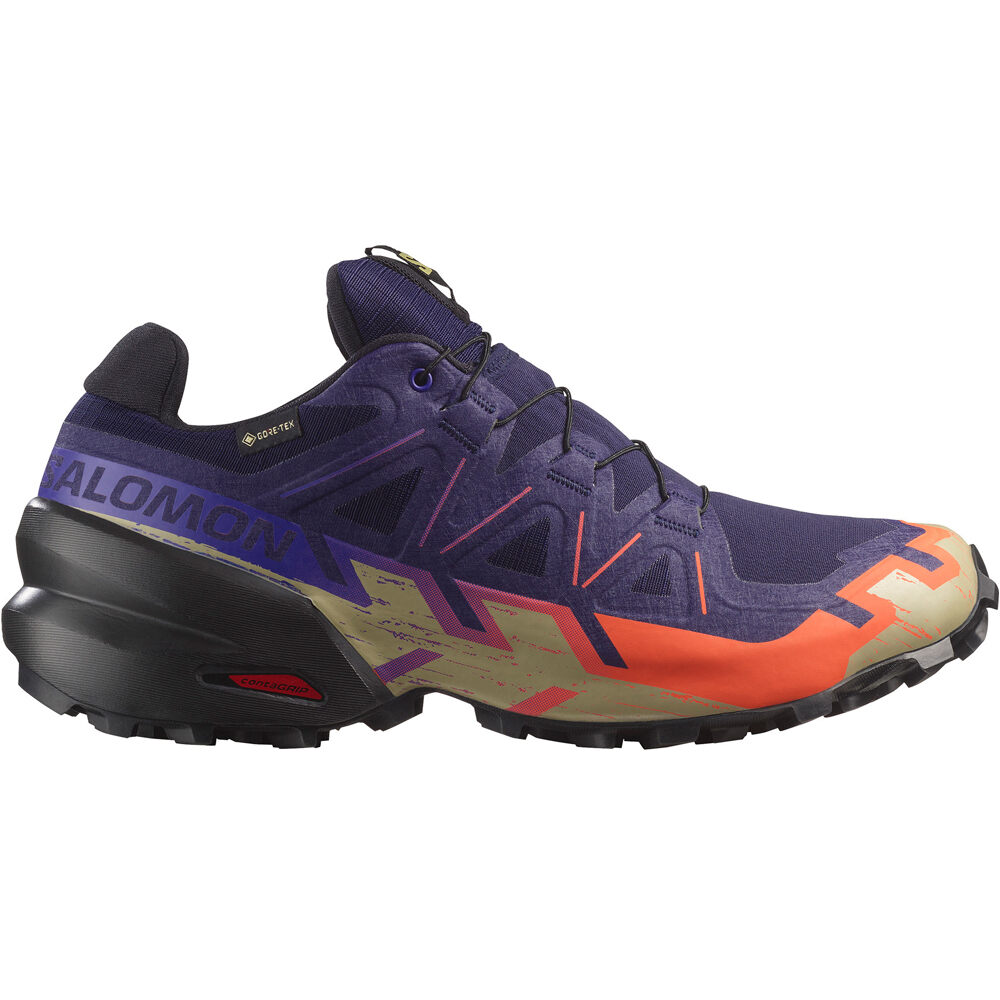 Salomon zapatillas trail hombre SPEEDCROSS 6 GTX lateral exterior