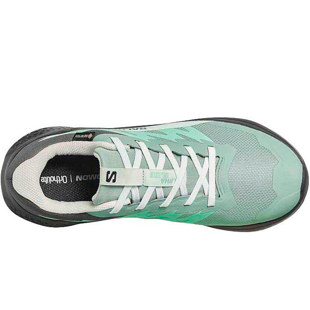 Salomon zapatillas trail mujer ALPHAGLIDE GTX W vista superior