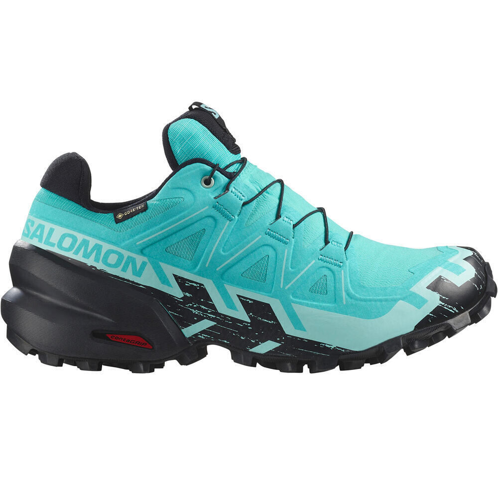 Salomon zapatillas trail mujer SPEEDCROSS 6 GTX W lateral exterior