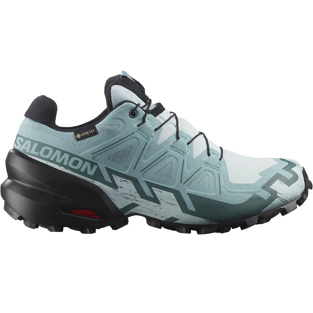 Salomon zapatillas trail mujer SPEEDCROSS 6 GTX W lateral exterior