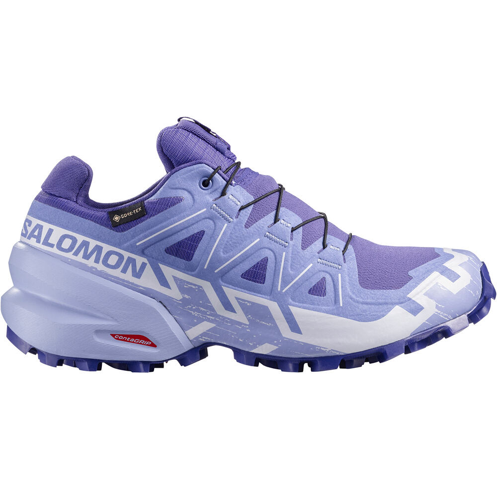 Salomon zapatillas trail mujer SPEEDCROSS 6 GTX W lateral exterior