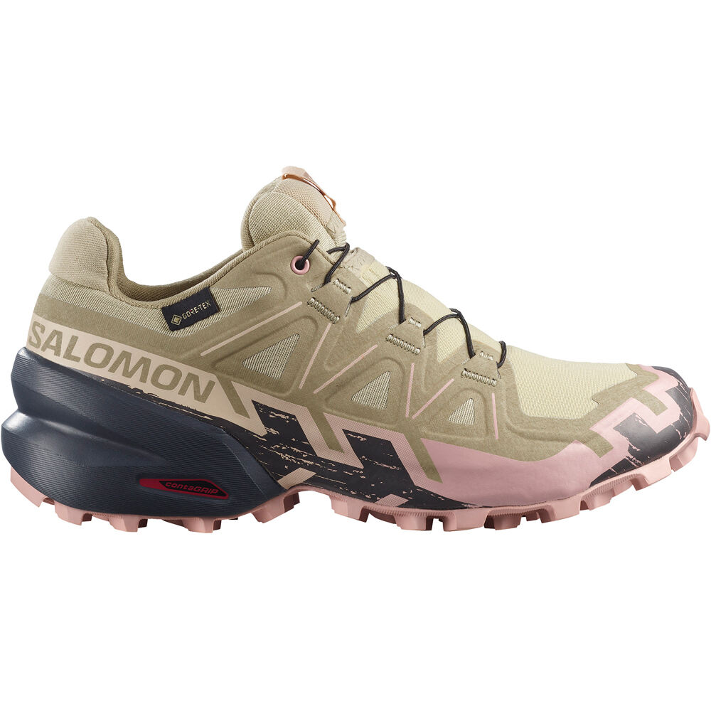 Salomon zapatillas trail mujer SPEEDCROSS 6 GTX W lateral exterior