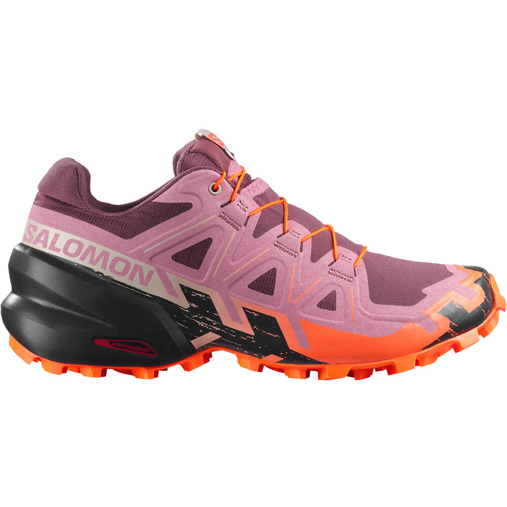 Salomon zapatillas trail mujer SPEEDCROSS 6 W lateral exterior