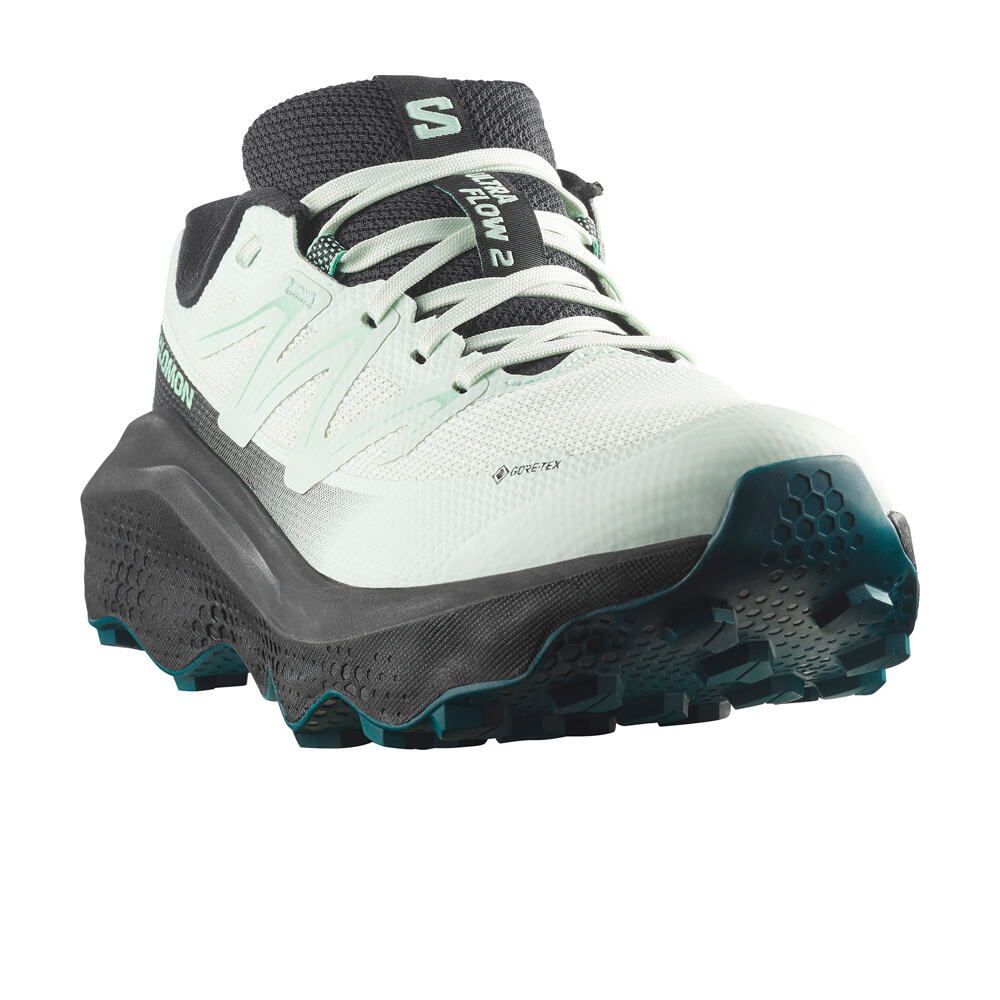 Salomon zapatillas trail mujer ULTRA FLOW 2 GTX W lateral interior