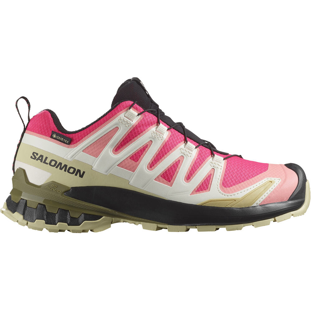Salomon zapatillas trail mujer XA PRO 3D V9 GTX W lateral exterior
