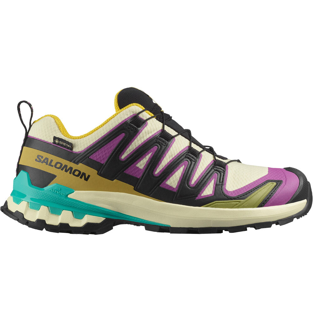 Salomon zapatillas trail mujer XA PRO 3D V9 GTX W lateral exterior