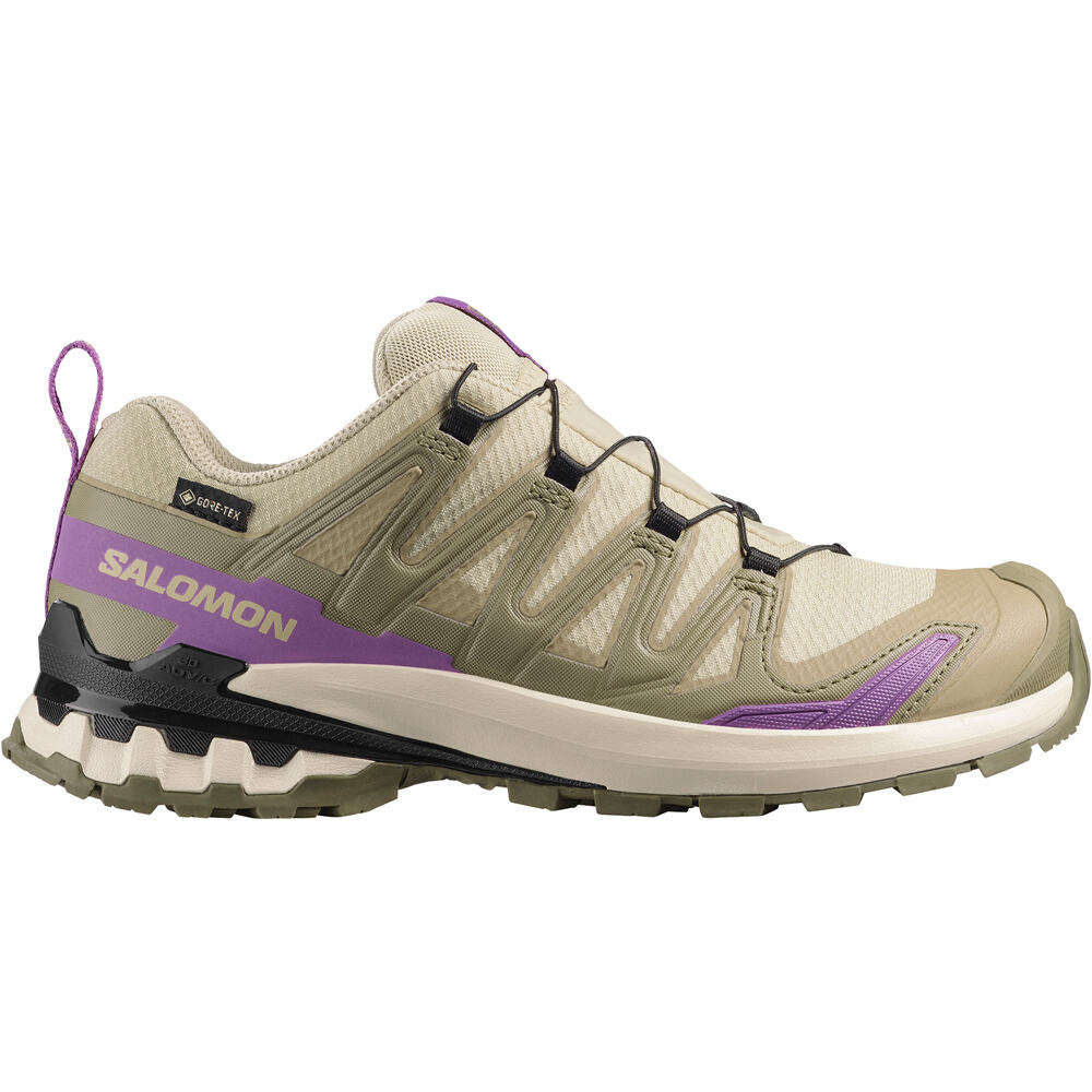 Salomon zapatillas trail mujer XA PRO 3D V9 GTX W lateral exterior