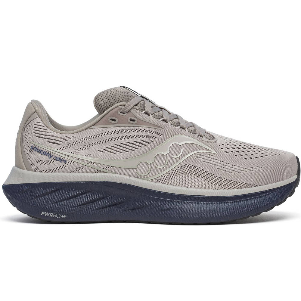 Saucony zapatilla running hombre RIDE 18 lateral exterior