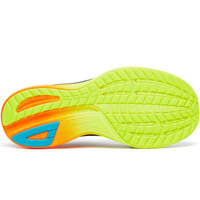 Saucony zapatilla running hombre RIDE 18 vista superior