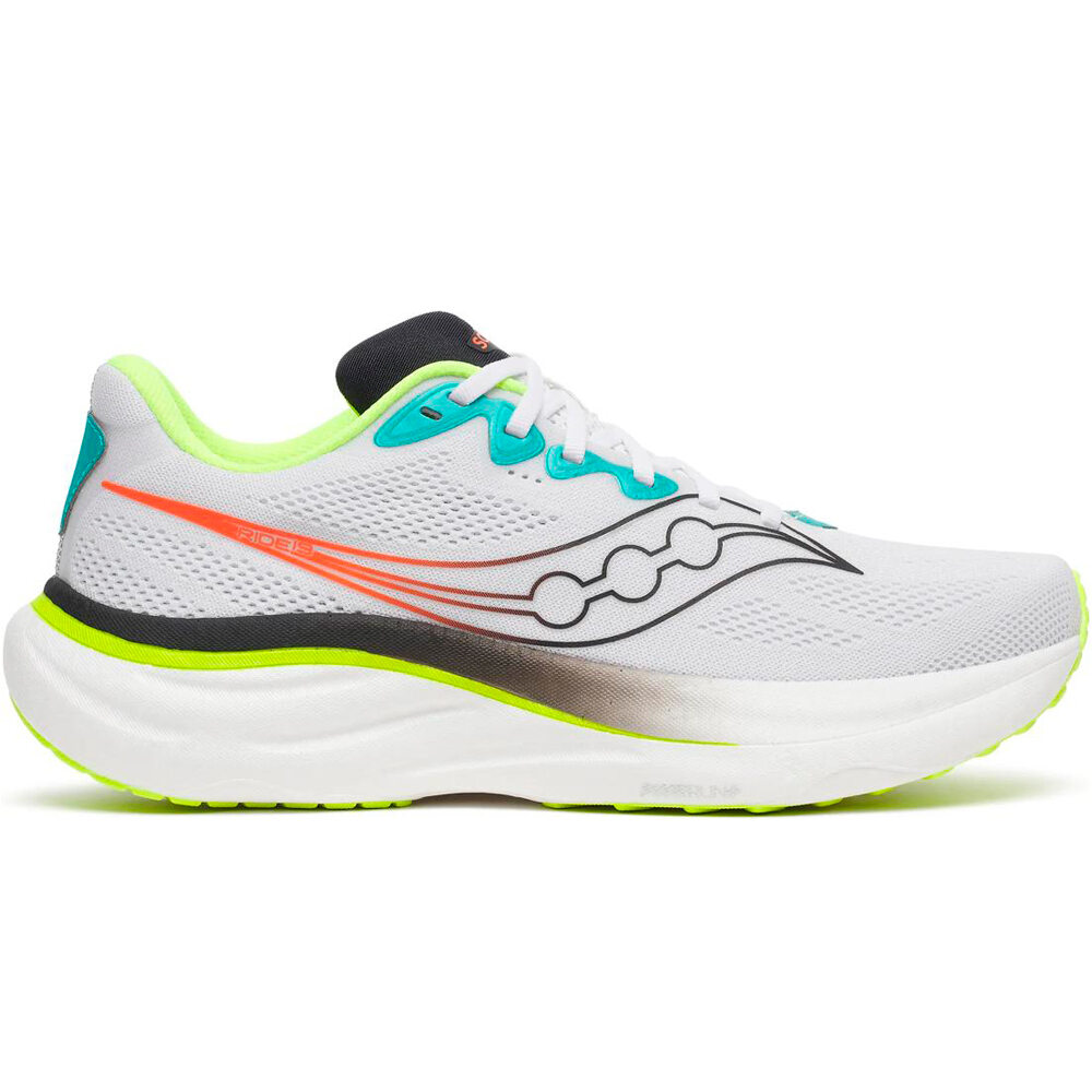 Saucony zapatilla running hombre RIDE 19 lateral exterior