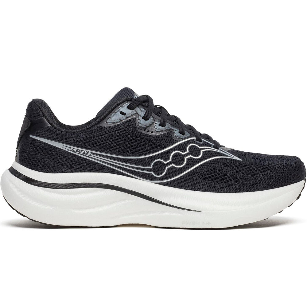 Saucony zapatilla running hombre RIDE 19 lateral exterior