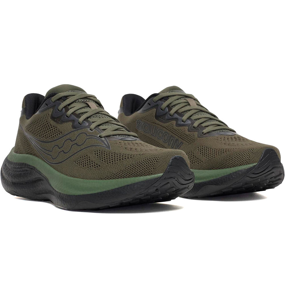 Saucony zapatilla running hombre RIDE 19 lateral interior