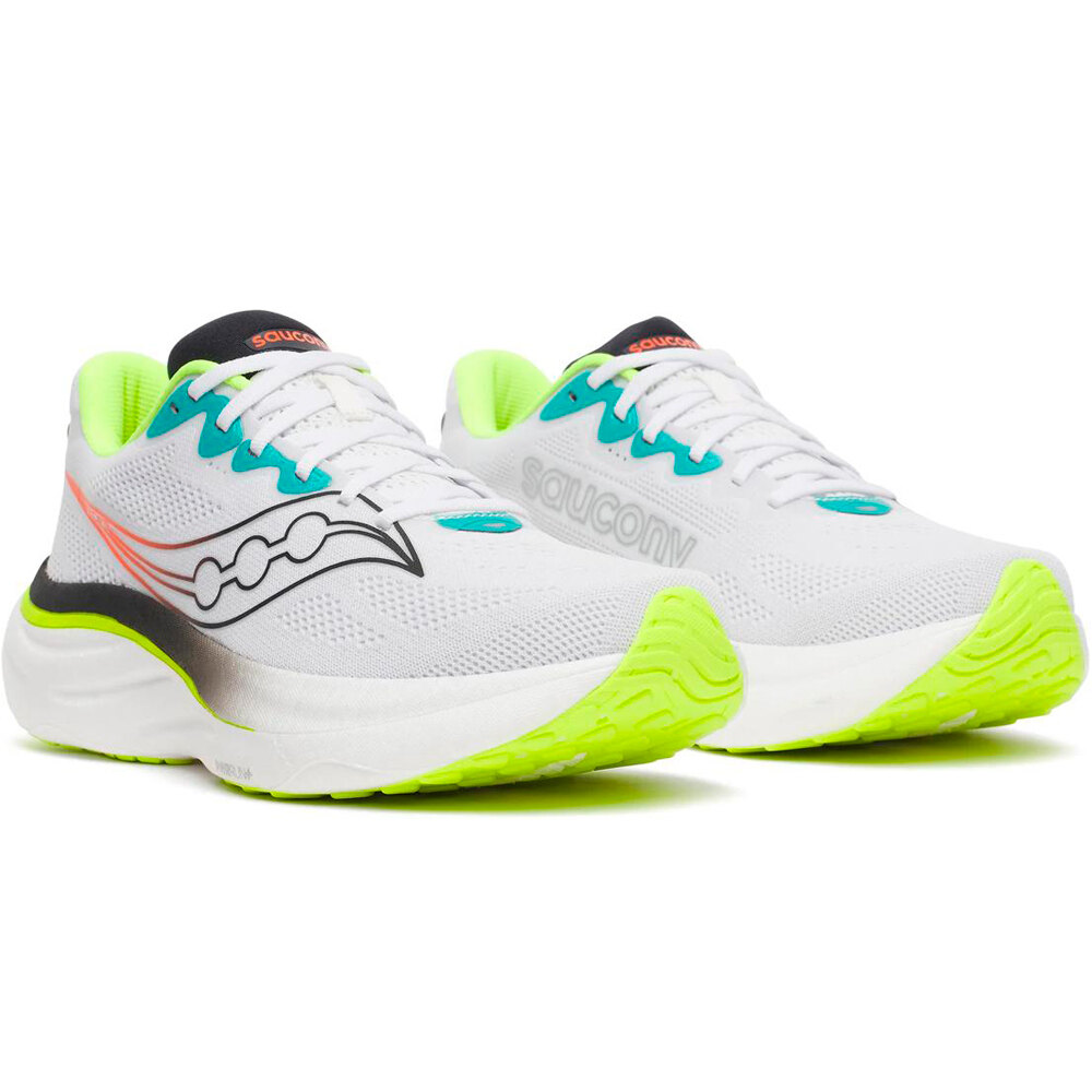 Saucony zapatilla running hombre RIDE 19 lateral interior