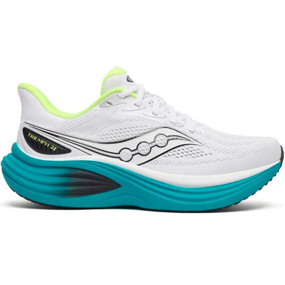Saucony zapatilla running hombre TRIUMPH 24 lateral exterior
