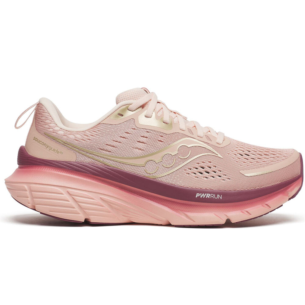 Saucony zapatilla running mujer GUIDE 18 W lateral exterior
