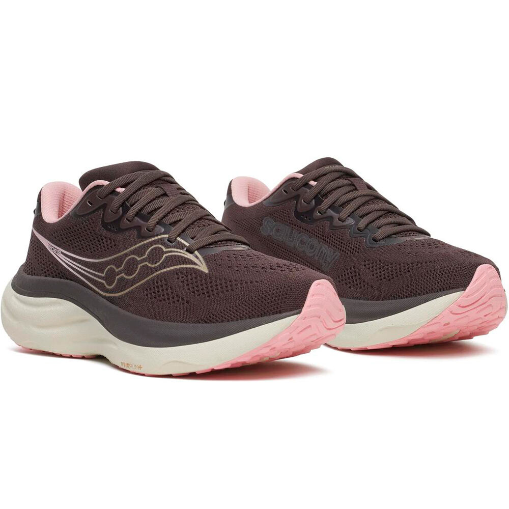 Saucony zapatilla running mujer W RIDE 19 lateral interior