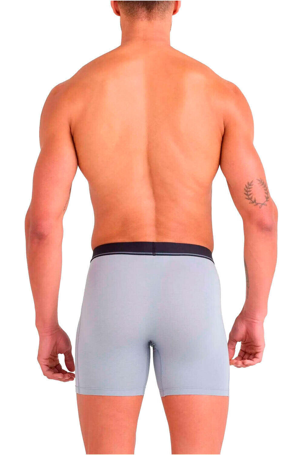 Saxx calzoncillo térmico ESSENTIAL COTTON BOXER BRIEF FLY 3PK 01