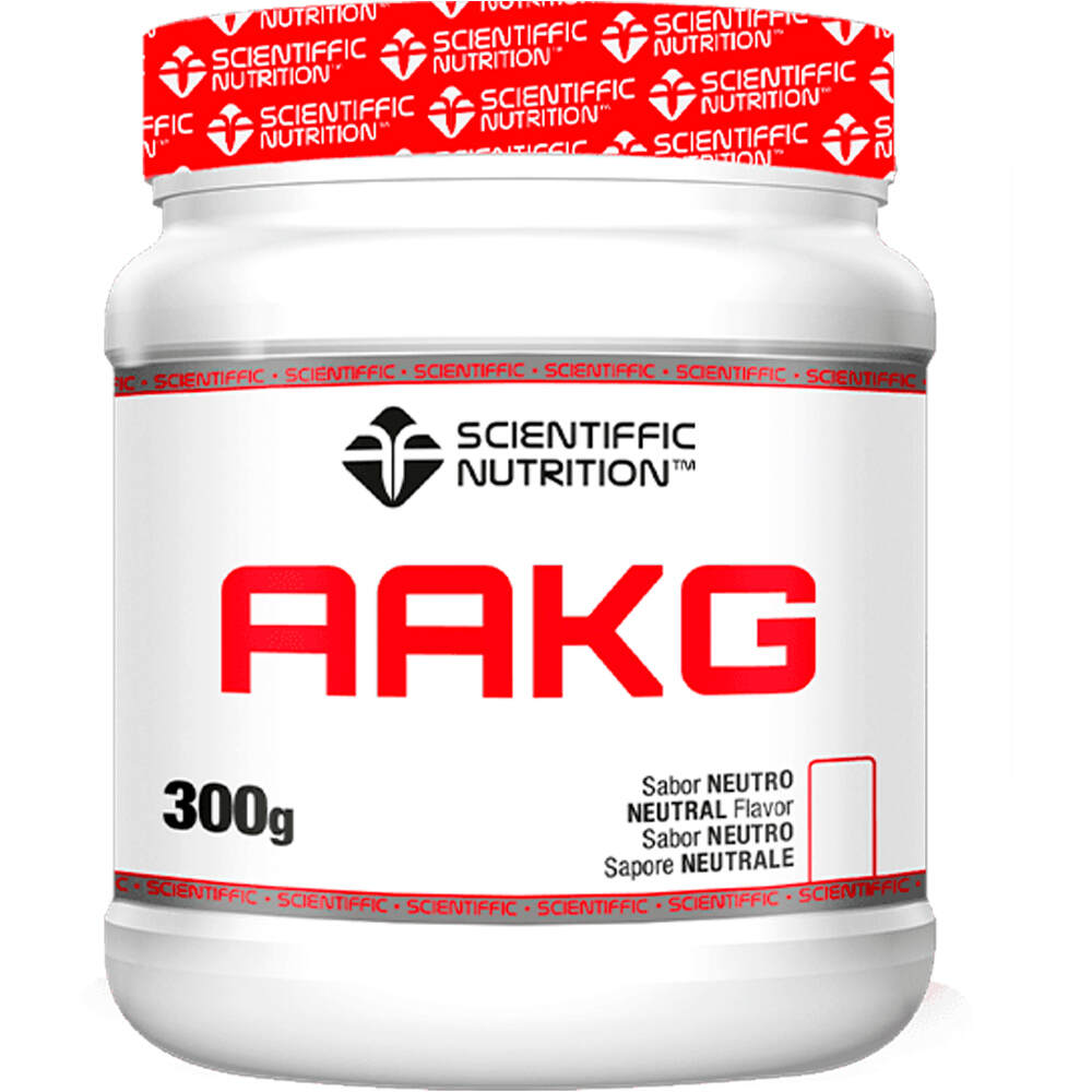Scientiffic Nutrition Aminoacidos AAKG Neutro 300g vista frontal