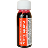 Scientiffic Nutrition Aminoacidos CAJA Nitrates Shot Frutos Rojos 12 viales vista frontal