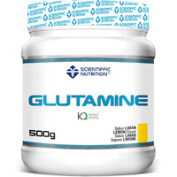 Scientiffic Nutrition Aminoacidos Glutamine Kyowa Limn 500g vista frontal