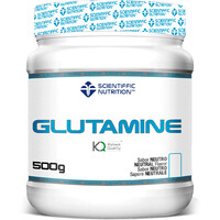 Scientiffic Nutrition Aminoacidos Glutamine Kyowa Neutro 500g vista frontal