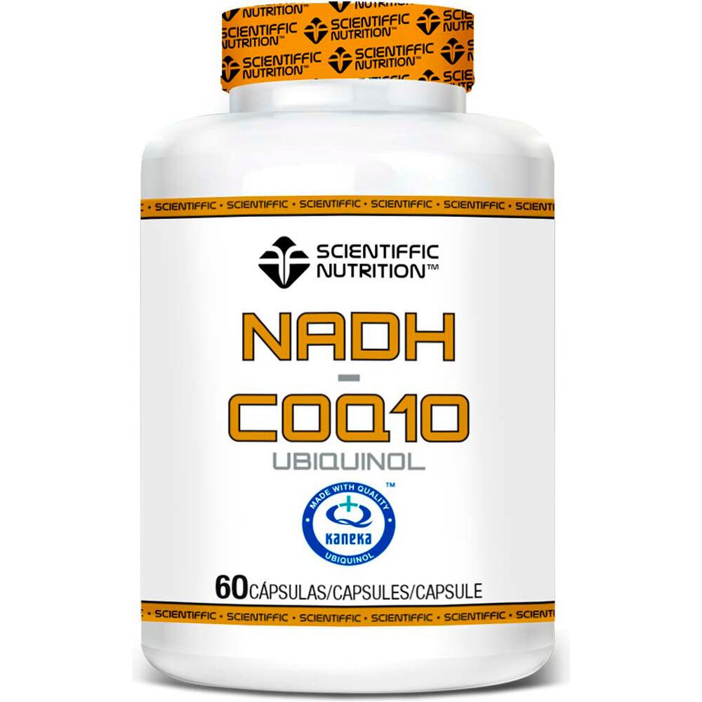 Scientiffic Nutrition Aminoacidos NADH-COQ10 KANEKA 60 caps vista frontal