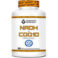 Scientiffic Nutrition Aminoacidos NADH-COQ10 KANEKA 60 caps vista frontal