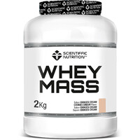 Scientiffic Nutrition Aumento Peso/Gainers Whey Mass 50/50 Digezyme Cookies Cream 2kg vista frontal