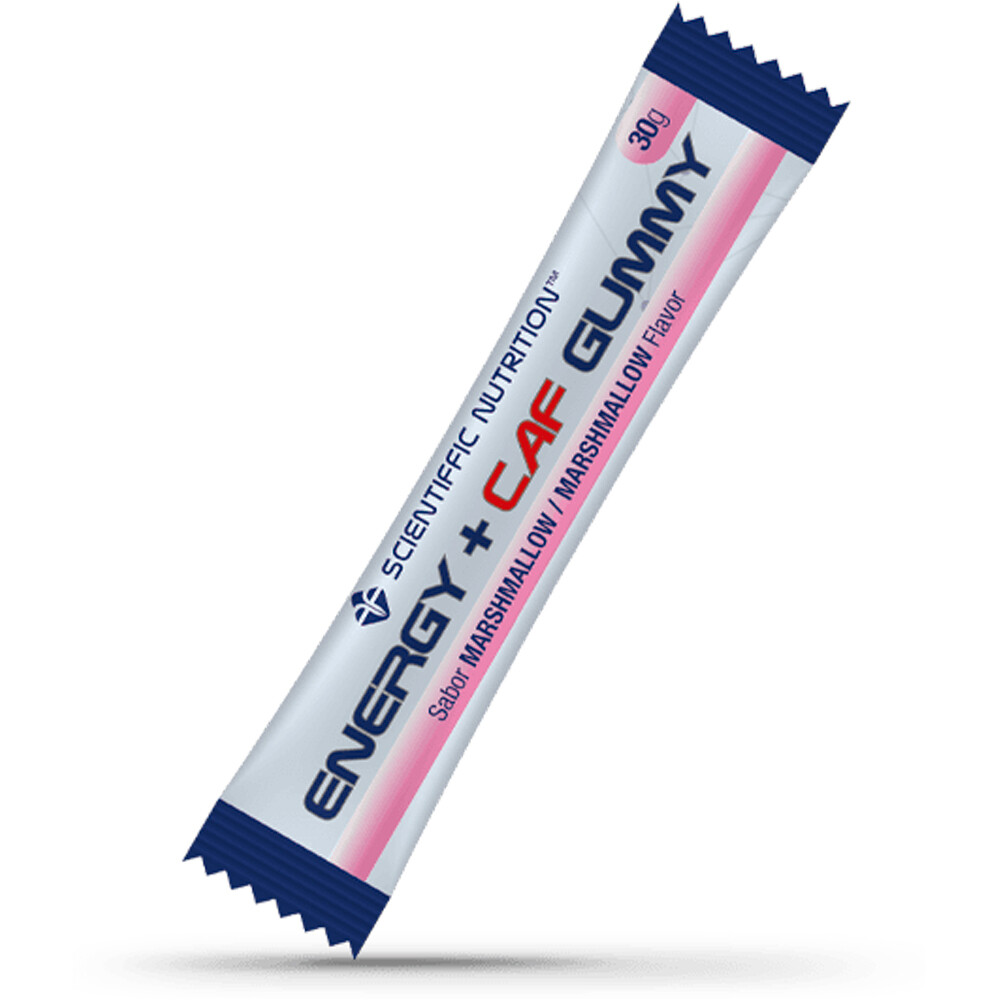 Scientiffic Nutrition barritas energéticas CAJA Energy Gummy + CAF MarshMallow 12 uds 01