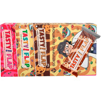 Scientiffic Nutrition barritas energéticas CAJA Tasty Flap 60g Choco Cookies 24uds vista frontal