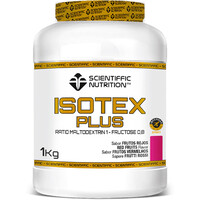 Scientiffic Nutrition Carbohidratos Isotex + Frutos Rojos 1kg vista frontal