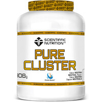 Scientiffic Nutrition Carbohidratos Pure Cluster 100% ClusterDextrin Neutra 908g vista frontal
