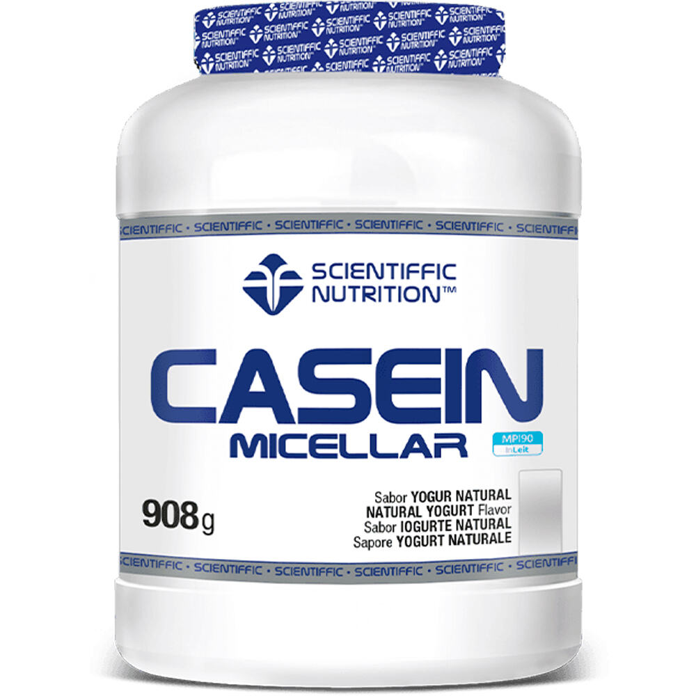 Scientiffic Nutrition Caseinas Casein Micellar Yogurt 908g vista frontal