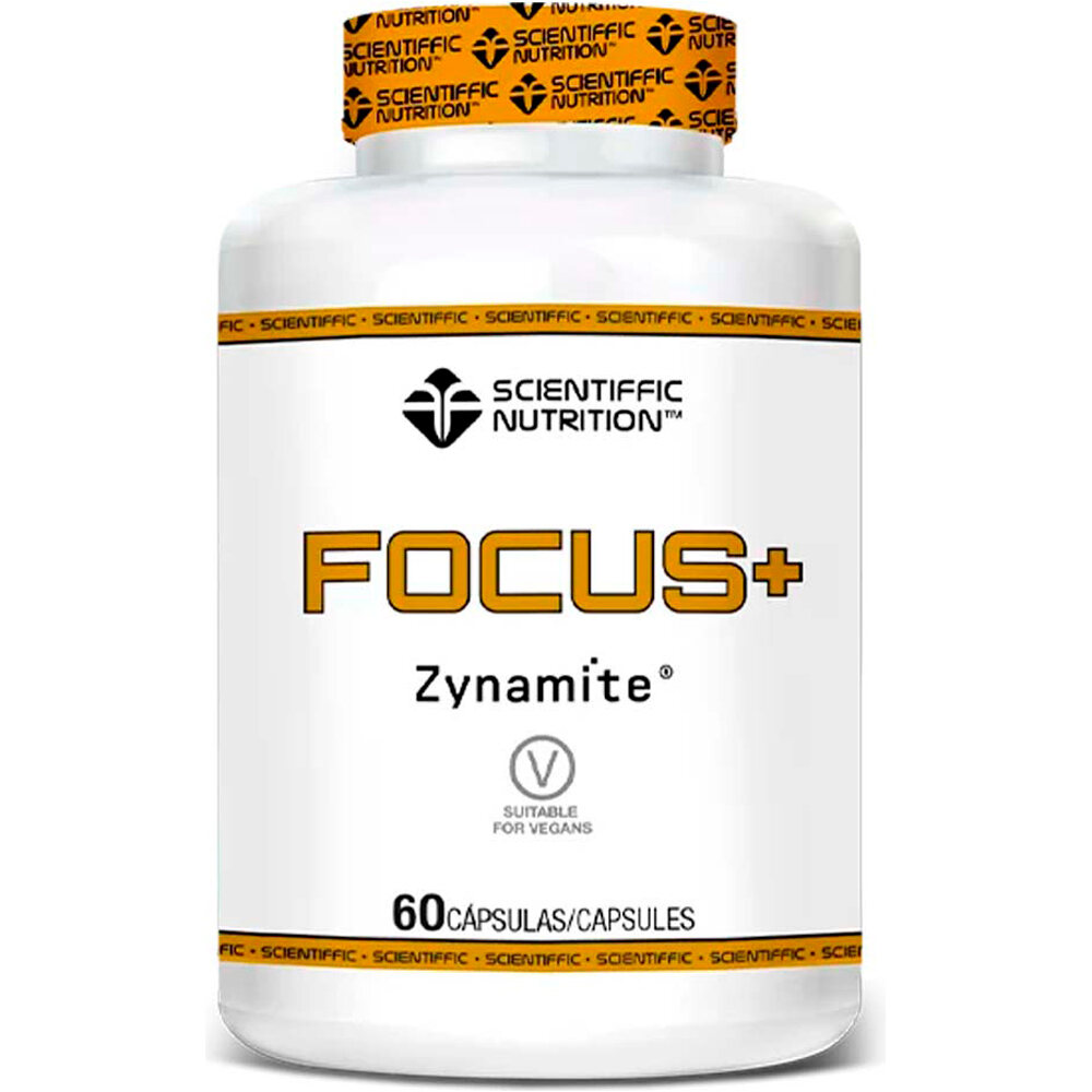 Scientiffic Nutrition complementos nutricionales Focus+ 60 caps vista frontal