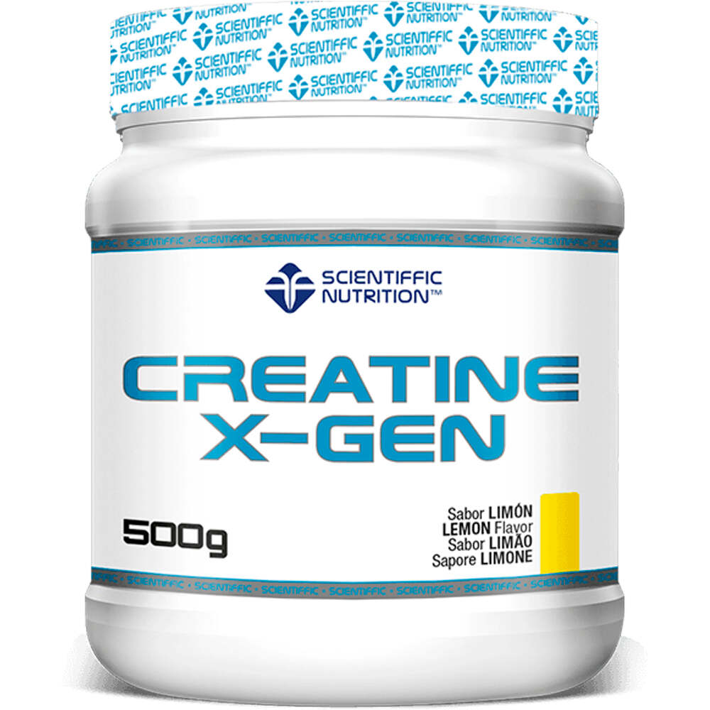 Scientiffic Nutrition Creatinas Creatine Limn 500g vista frontal