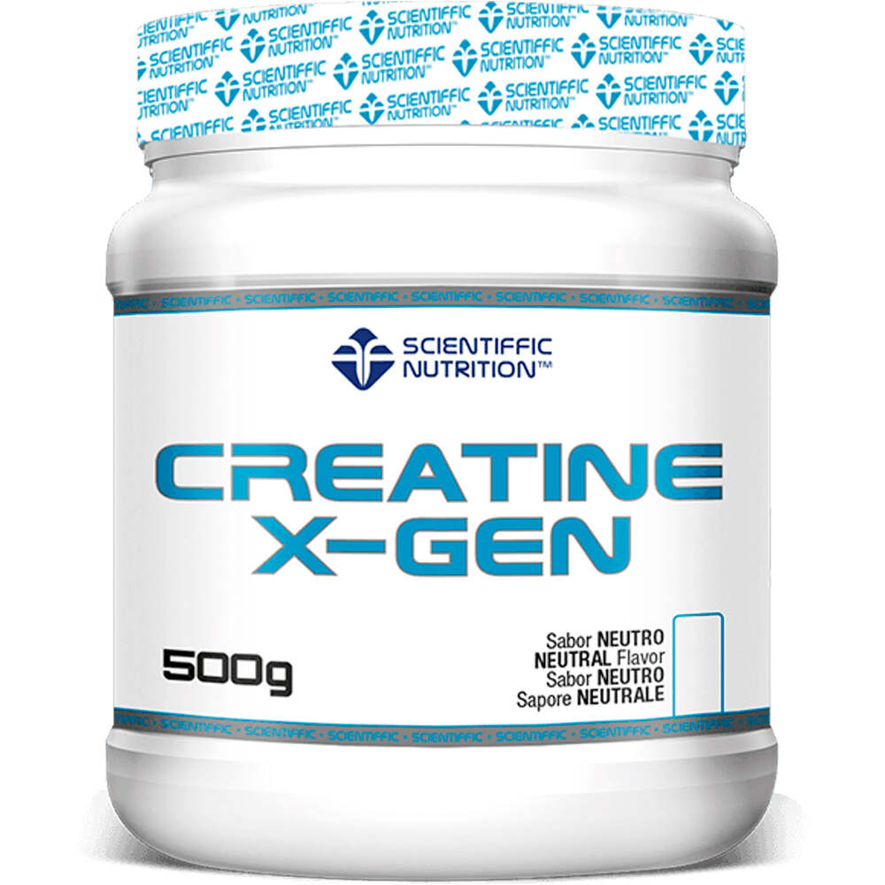 Scientiffic Nutrition Creatinas Creatine Neutro 500g vista frontal