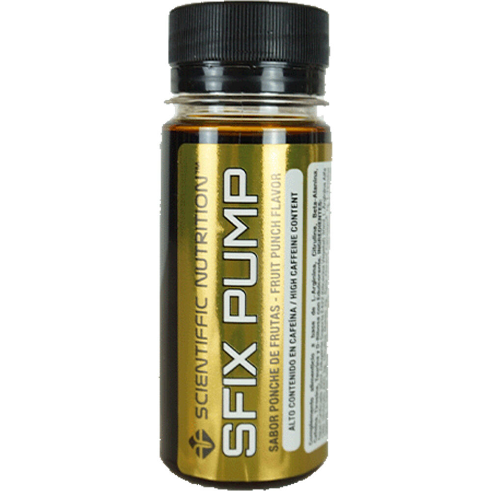 Scientiffic Nutrition energía instantánea CAJA SFIX PUMP Carnosyn Frutos Rojos 12 uds vista frontal
