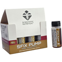 Scientiffic Nutrition energía instantánea CAJA SFIX PUMP Carnosyn Frutos Rojos 12 vista frontal