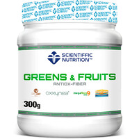 Scientiffic Nutrition L-Carnitina Greens & Fruits Oxxynea Oatwell Megaflora9 Digezyme Greens 3 vista frontal