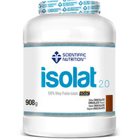Scientiffic Nutrition Proteinas Aislado Suero/Whey Isolat 2.0 Whey Protein Isolac Chocolate 908g vista frontal