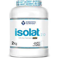Scientiffic Nutrition Proteinas Aislado Suero/Whey Isolat 2.0 Whey Protein Isolac Neutro 2k vista frontal