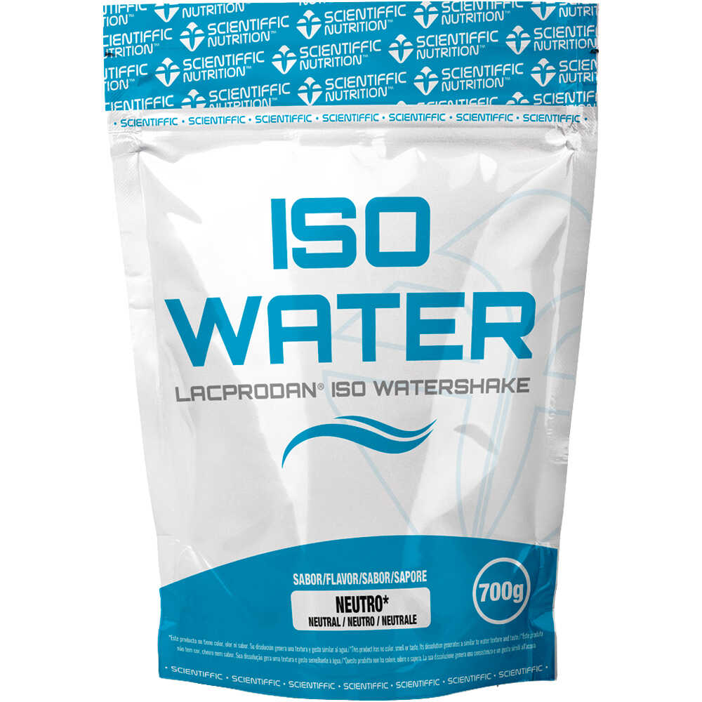 Scientiffic Nutrition Proteinas Aislado Suero/Whey ISOWater Neutra 700g vista frontal