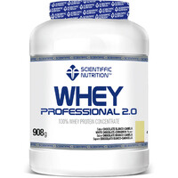 Scientiffic Nutrition proteínas Whey Professional 2.0 Lacprodan Digezyme Choco Blanco-Canela vista frontal