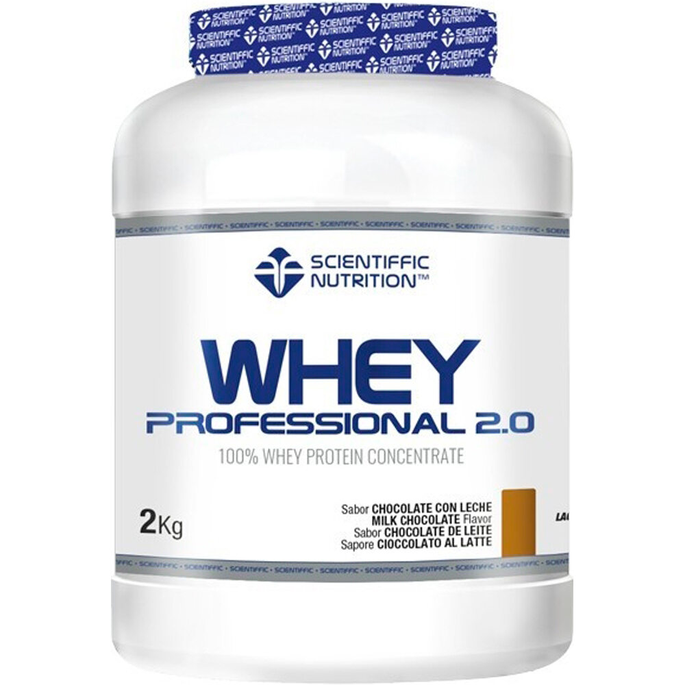 Scientiffic Nutrition proteínas Whey Professional 2.0 Lacprodan Digezyme Mousse Chocolate 2K vista frontal