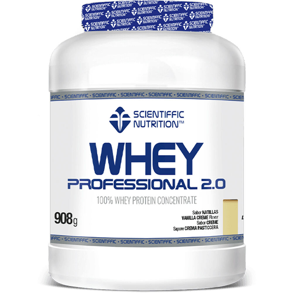 Scientiffic Nutrition proteínas Whey Professional 2.0 Lacprodan Digezyme vista frontal
