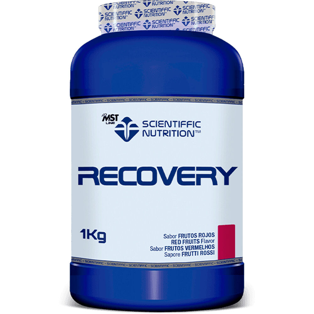 Scientiffic Nutrition Recuperacion Recovery Endurance Frutas del Bosque 1kg vista frontal