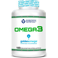 Scientiffic Nutrition Salud/Bienestar Omega 3 1000mg TG 33% EPA 23% DHA GoldenOmega 100Soft vista frontal