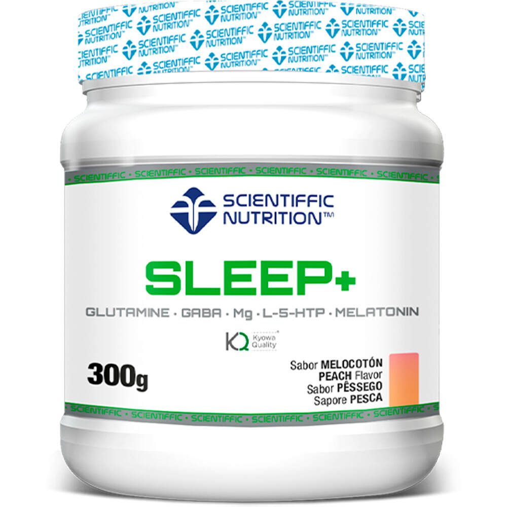 Scientiffic Nutrition Salud/Bienestar Sleep + Melocotn 300g vista frontal
