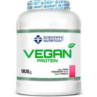 Scientiffic Nutrition Vegano Vegan Protein Digezyme Fresa Nata 908 vista frontal